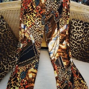 Women Leopard/Tiger print pants